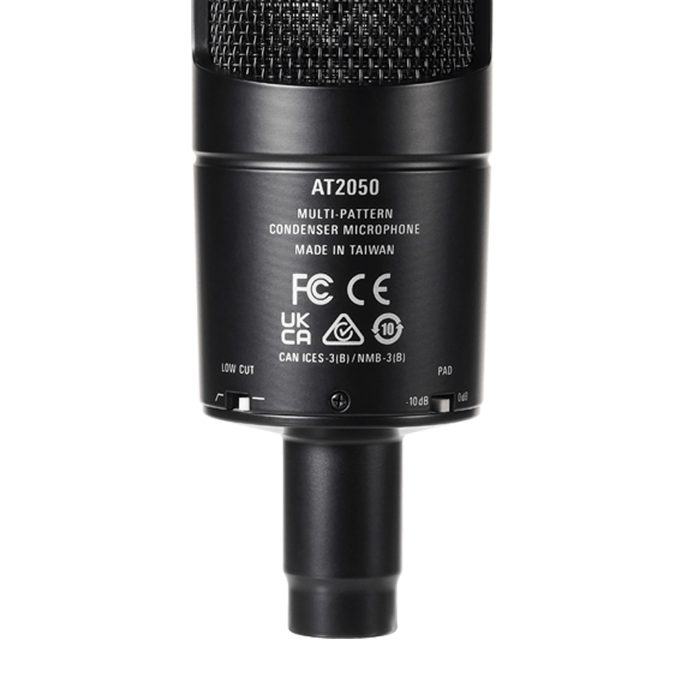 AT2050 指向性麥克風- 台灣鐵三角Audio-Technica Taiwan